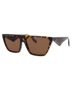KARL LAGERFELD Kl6186S Acetate Sunglasses 60-15-145 With Tinted Lenses - Black