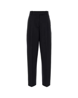 Rohe Daria Wool Blend Pant For - Blue