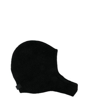 Jacquemus Alpaca-Blend Knit Balaclava - Black