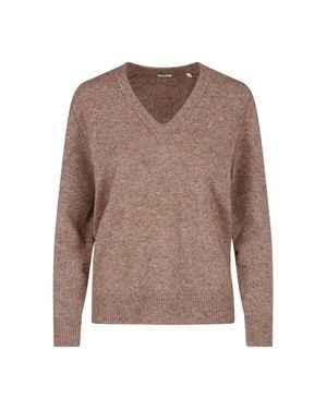 Aspesi Wool, Yak & Cashmere Sweater - Brown
