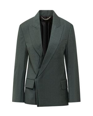 Victoria Beckham Sculptural Tailored Jacket - Black