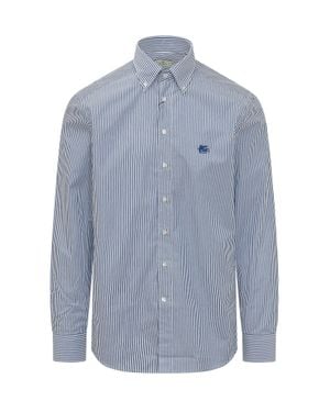 Etro Stylish Button-Down Shirt - Blue