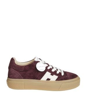 Hogan H705 Lace-Up Sneaker For - Brown
