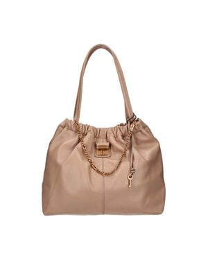 Marc Jacobs Padded Drawstring Shoulder Bag - Natural