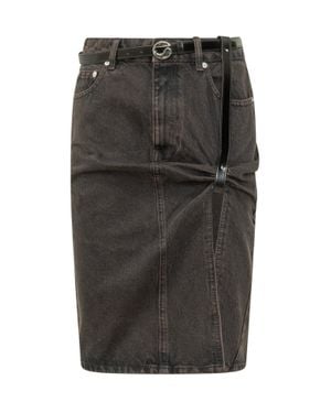 Coperni Denim Skirt - Black