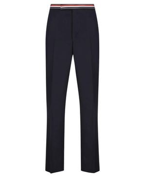 Thom Browne Wool Pants - Blue