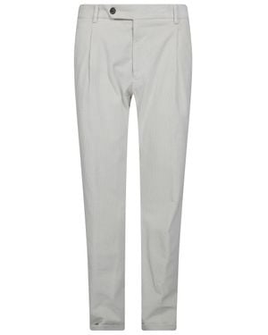Berwich Straight-Leg Corduroy Pants - Gray