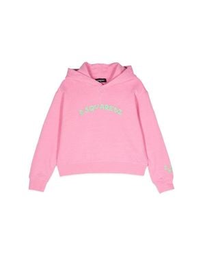 DSquared² Logo Hoodie - Pink