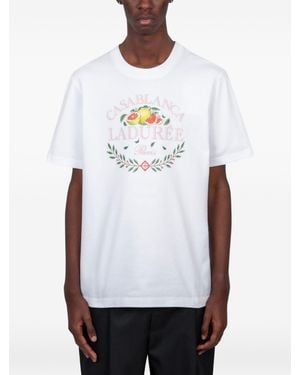 CASABLANCA Classic T-Shirt - White
