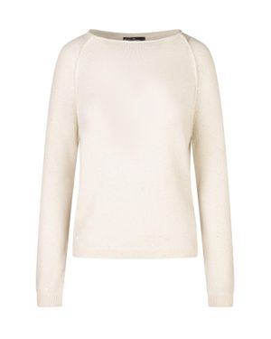 Gran Sasso Marinara-Style Knit Sweater - Natural