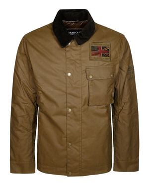 Barbour Worker Wax Jacket - Green