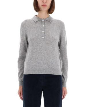 Aspesi Luxurious Cashmere Sweater For - Gray