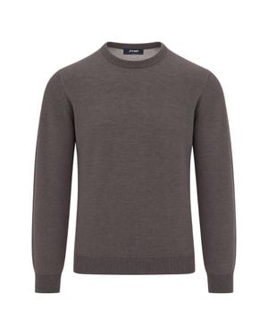 K-Way Crewneck Sweater - Gray