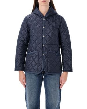 Comme des Garçons Lavenham X Girl Quilted Husky Jacket - Blue