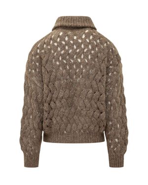 Brunello Cucinelli Cardigan - Brown