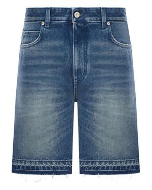Loewe Stylish Mini Shorts - Blue