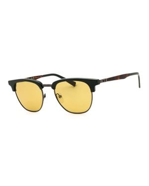 Ferragamo Oval Metal Sunglasses - Metallic