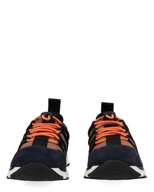 Marni Low-Top Lace-Up Sneakers - Blue