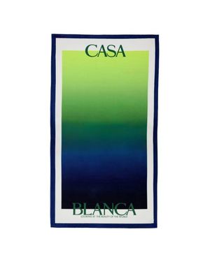 CASABLANCA Cotton Towel For - Green