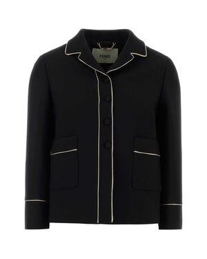 Fendi Jackets - Black