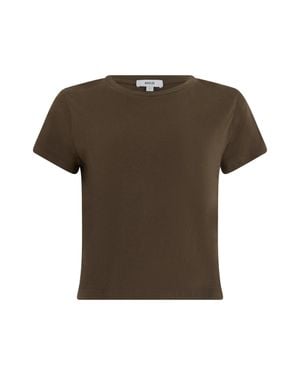 Agolde Short-Sleeve T-Shirt - Brown