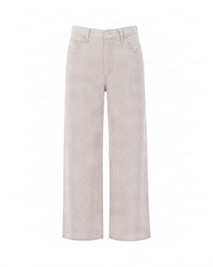 Levi's High-Waist Wide-Leg Jeans - Gray