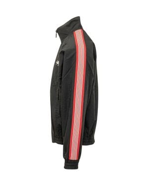 Barrow Logo Print Nylon Track Jacket - Black