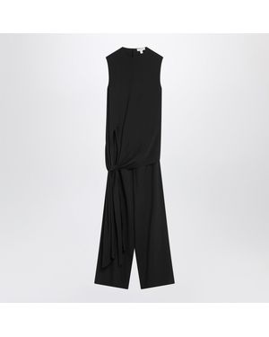 Alaïa Alaia Full Jumpsuit With A Belt - Black