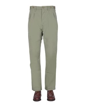 Nigel Cabourn Oversize Fit Pants - Green