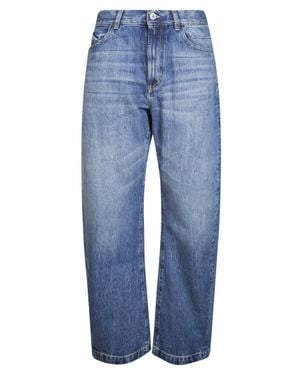 The Attico High-Style Jeans - Blue