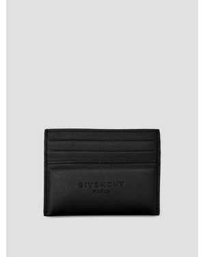 Givenchy Leather Card Holder - Black