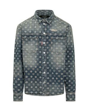 DSquared² Overshirt For Fall/Winter 2026 - Gray