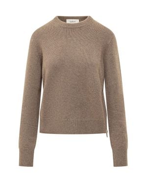 Ba&sh Cheyla Knit Sweater - Brown