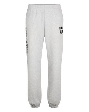 Local Authority Cotton Track-Pants - Gray