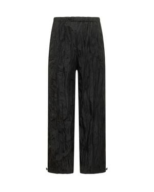 GONGDID DESIGN Tailored Trouser With Adjustable Cuff - Black
