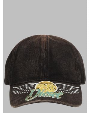 DIESEL Logo Cotton Hat - Black