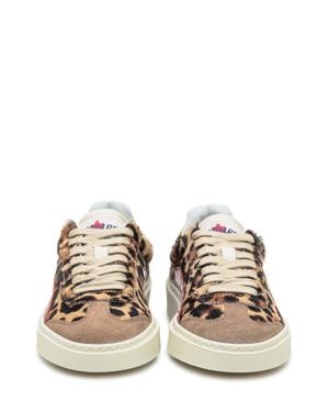 DSquared² Stylish Leather Sneakers - Natural