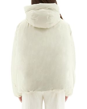Laminar Goretex Double Layer Hooded Jacket - White
