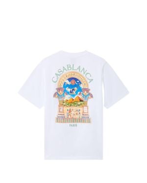 CASABLANCA Classic T-Shirt - White