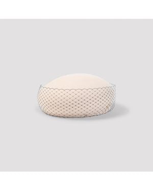 Maison Michel New Bonnie Veil Hat - Pink