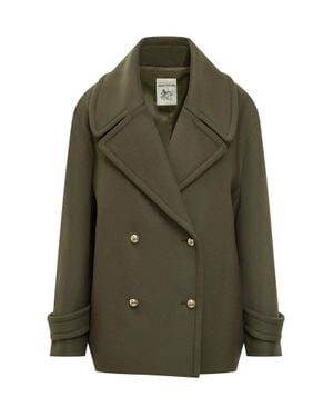 Semicouture Overcoat - Green