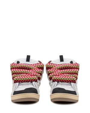 Lanvin Curb Sneakers With Multicolored Accents