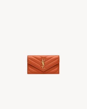 Saint Laurent "Fragments" Cards Holder - White
