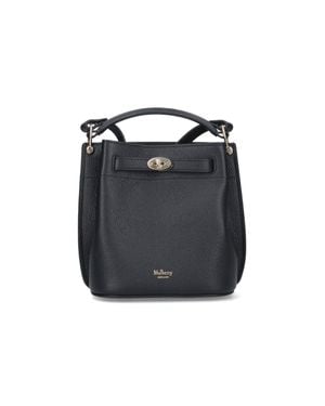 Mulberry Structured Top Handle Bag - Black