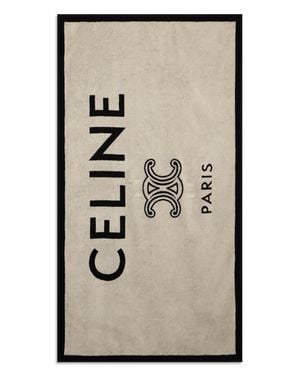Celine Stylish Beach Towel 180X100 Cm - Gray