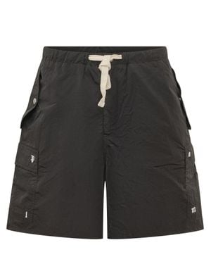 Palm Angels Palm Cargo Shorts - Black