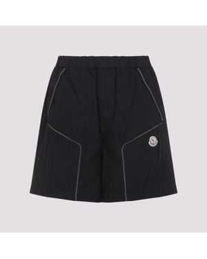 Moncler Cotton Bermuda - Black