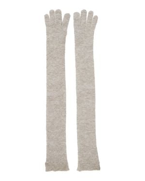 Brunello Cucinelli Cashmere-Blend Knit Hat - White