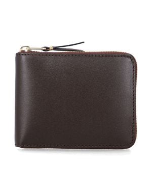 Comme des Garçons Sleek Zip-Around Mini Wallet - Black