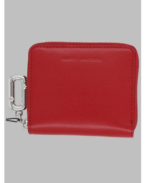 Marc Jacobs Wallet With Statement Pattern - Red